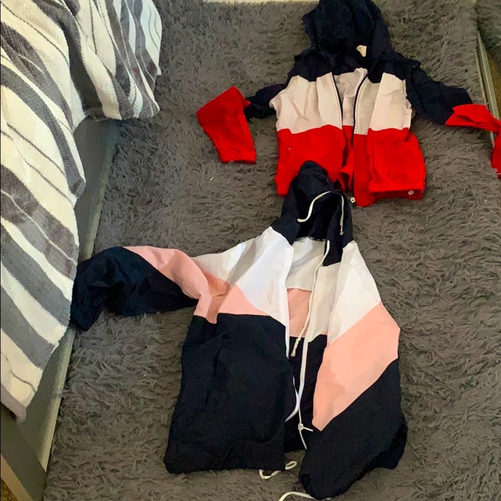 2 windbreaker!! Cute